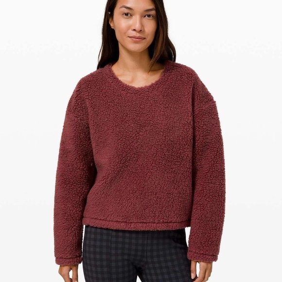 Lululemon Wool Whenever Crew Size 4 Savannah Sweater